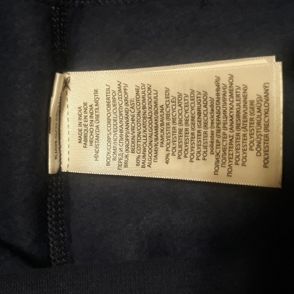 NWT Polo Ralph Lauren The RL Fleece Logo Hoodie - Light Navy - Picture 11 of 13